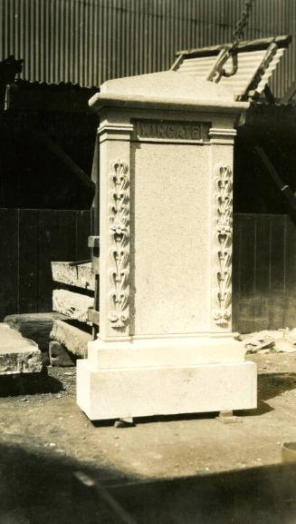 Photograph of Memorial Work