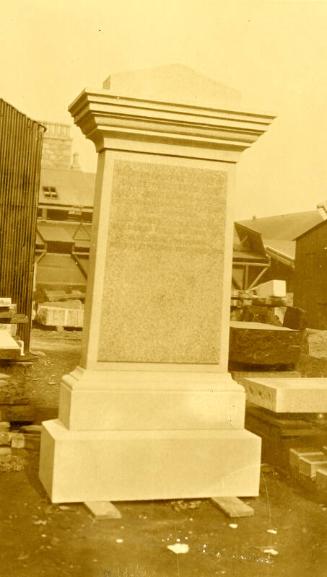 Photograph of Memorial Work