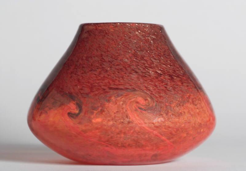 Red And Orange Vase