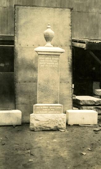 Photograph of Memorial Work