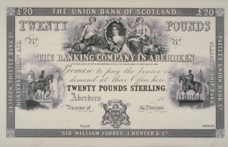 Twenty-Pound Note (Printer's Proof:Bkg.Co.In Abdn)