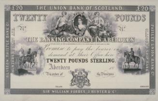 Twenty-Pound Note (Printer's Proof:Bkg.Co.In Abdn)