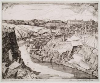 Spanish Riverside Town