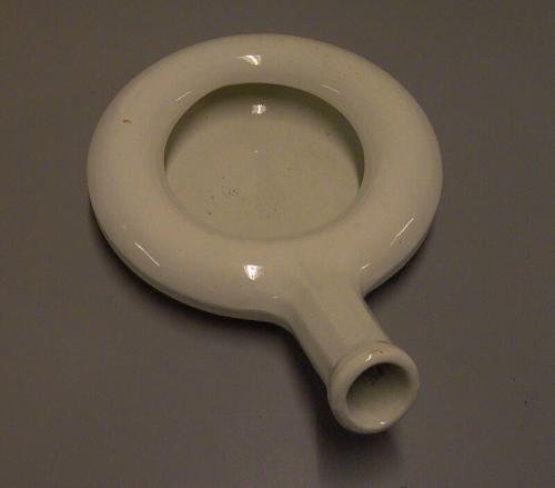 Circular Porcelain Bedpan