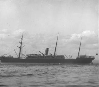 unidentified steamship, possibly off Aberdeen