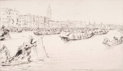 A Regatta on the Grand Canal