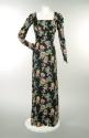 Floral Print Hostess Gown