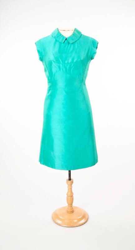 Green Silk Dress