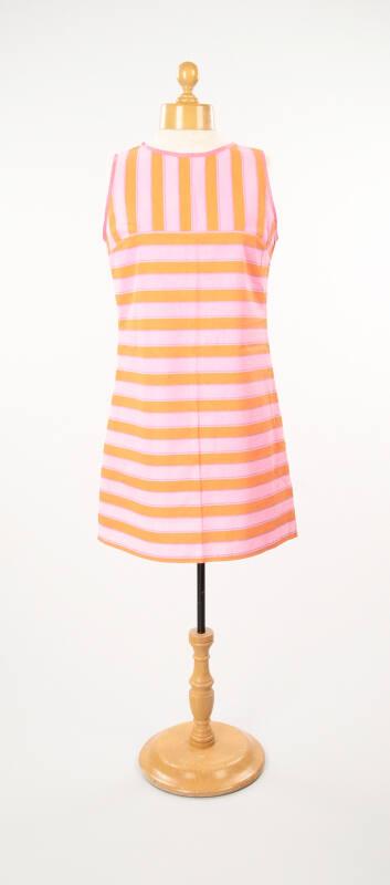 Striped Paper Dress