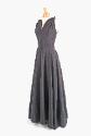 Black Taffeta Evening Dress