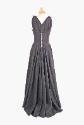 Black Taffeta Evening Dress
