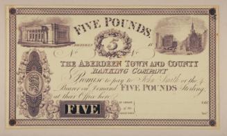 Five Pound Note(Proof: Town & County)