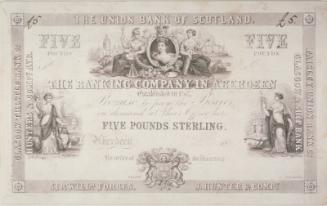 Five-pound Note (Banking Co.in Aberdeen)