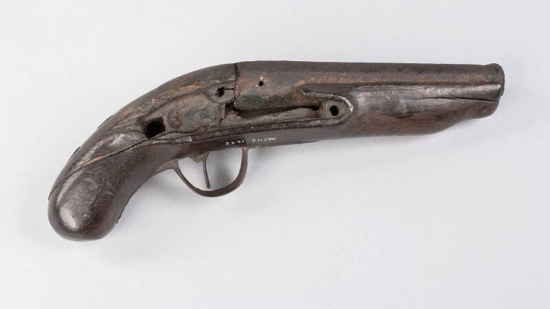 Flintlock Pistol, Said To Be From Culloden