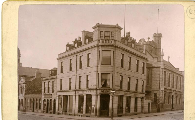 Exterior of Davidson & Kay Premises at Babbie Law's Corner