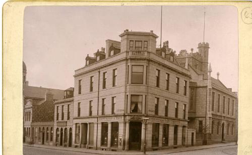 Exterior of Davidson & Kay Premises at Babbie Law's Corner