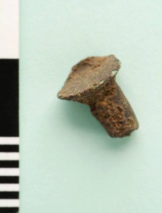 Copper alloy fitting and rivet from Rattray