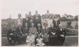 Relatives of Christine Norrie Adams, 1st August 1930 
