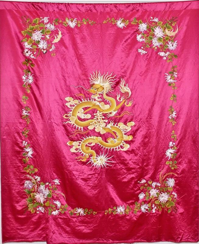 Chinese Embroidered Panel