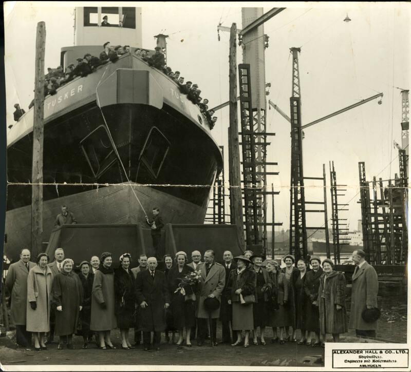 Launch party for tug TUSKER