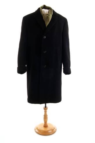 Crombie Dark Grey Overcoat