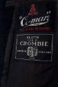 Crombie Dark Grey Overcoat