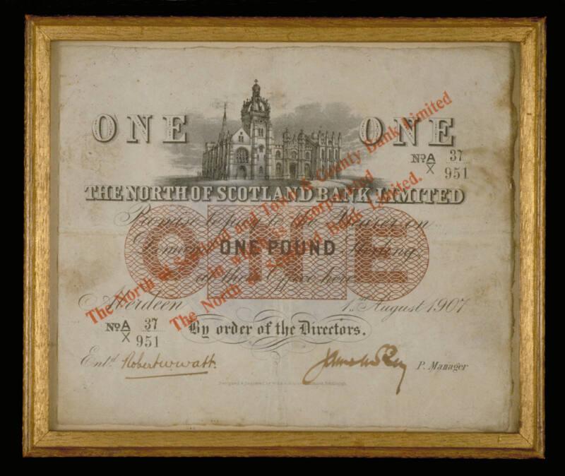 Banknote by James McBey