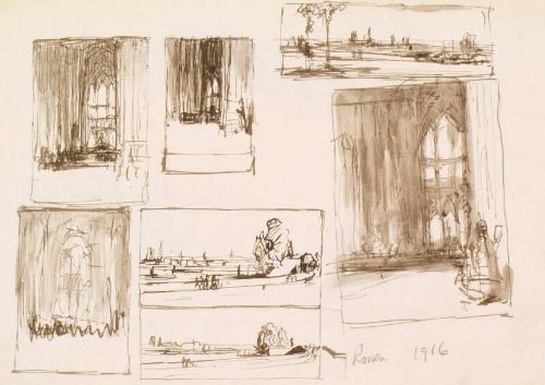 Seven Compositional Studies, Rouen