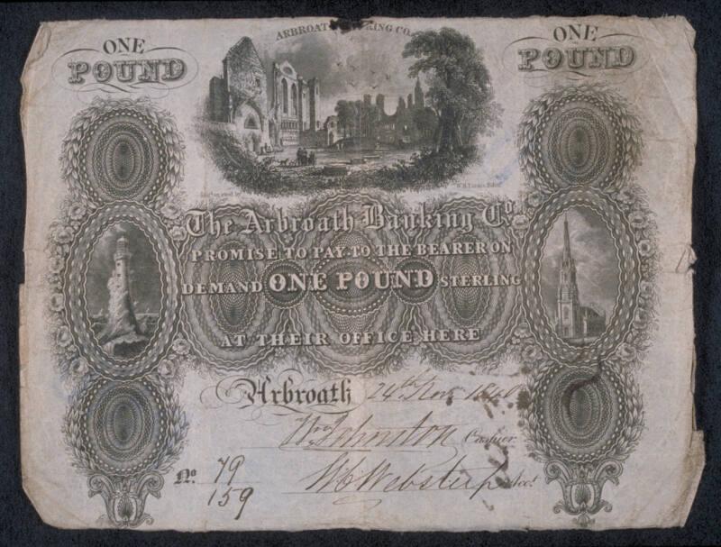 One-pound Note (Arbroath Banking Co.)