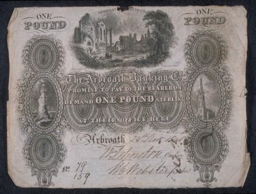 One-pound Note (Arbroath Banking Co.)