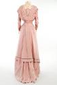 Dusky Pink Silk Wedding Dress