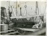 Photograph in album showing trawler Red Hackle
