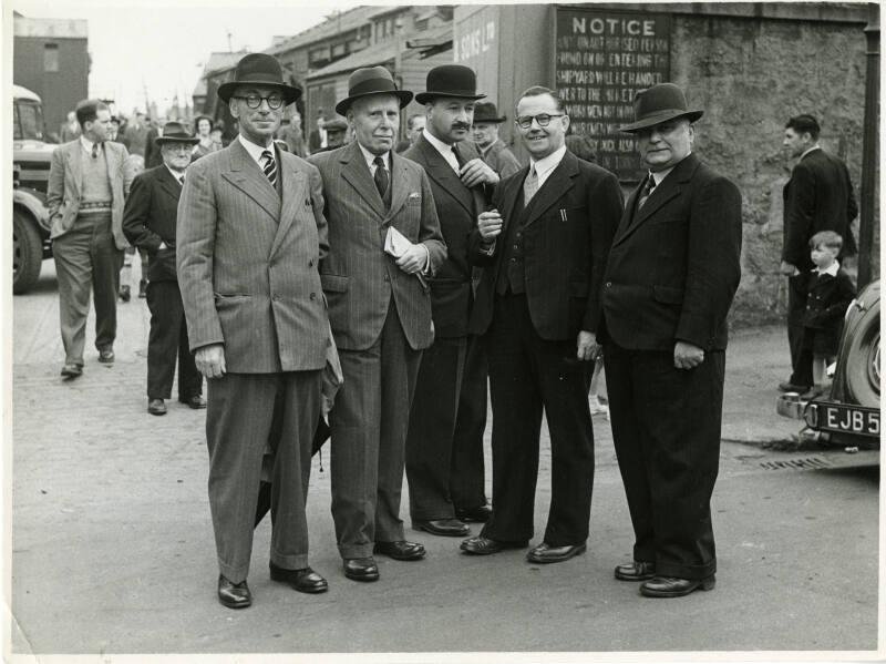 Shipyard directors on Fairtry's launch day