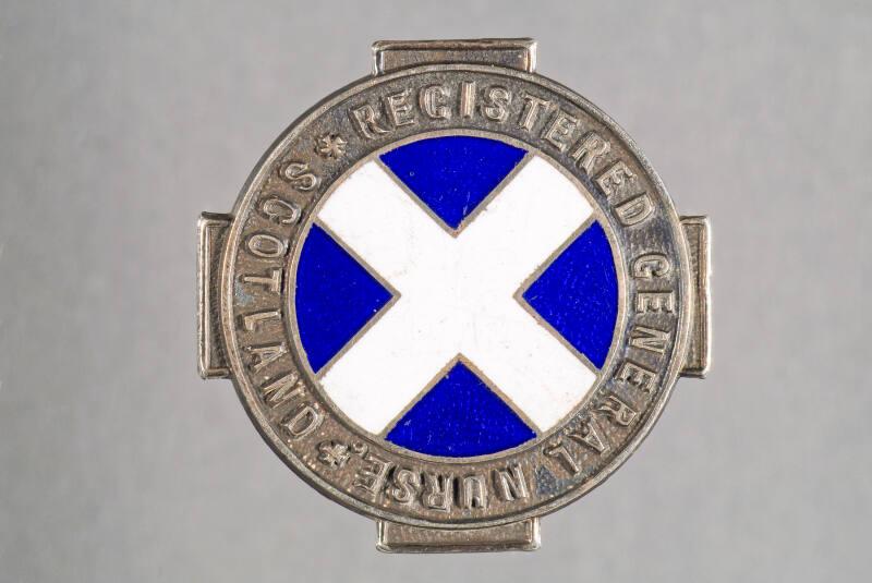 Registered General Nurse (RGN) Scotland Badge