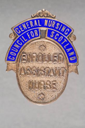 Enrolled Assistant Nurse (EAN) Scotland Badge