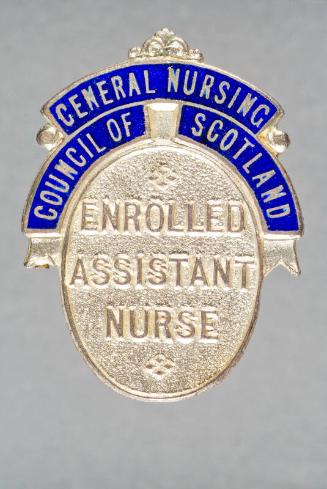 Enrolled Assistant Nurse (EAN) Scotland Badge