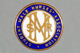 Student Male Nurses' Association Membership Badge