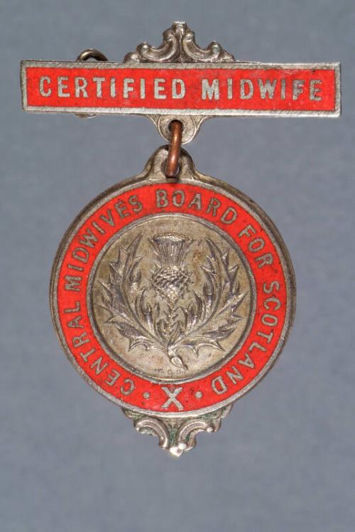 Certified Midwife Scotland Badge
