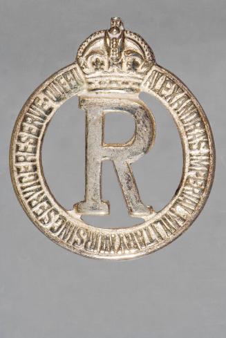 Queen Alexandra's Imperial Military Nursing Service (Reserve) Cap Badge