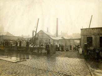 Photograph of Front Yard at Victoria Granite Works