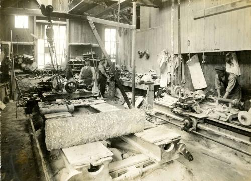 Photograph of Turning Shed at Victoria Granite Works