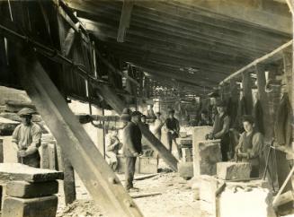 Photograph of Masons' Shed at Victoria Granite Works