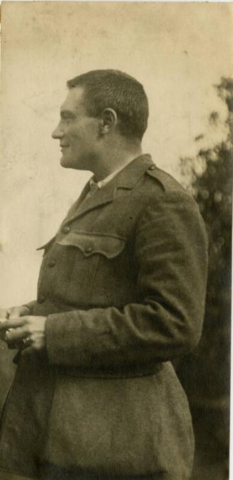 James McBey in Uniform