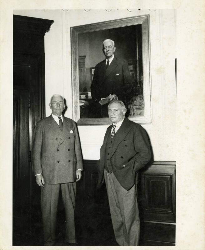 James McBey and Charles Brinley