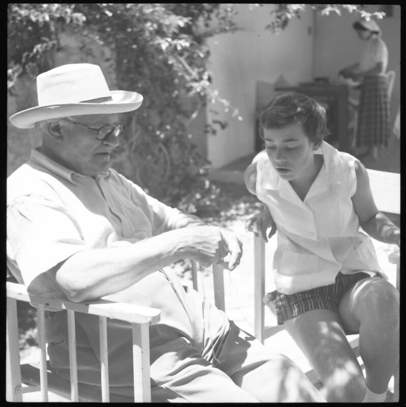 James McBey with Joan Loeb