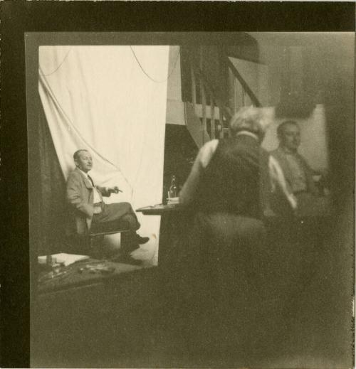 James McBey Painting Paul M. Hahn