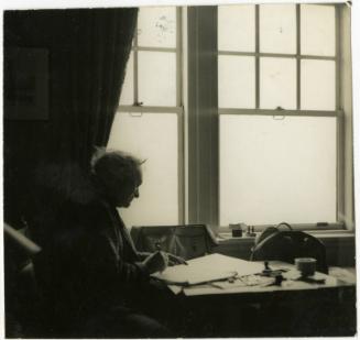 James McBey Working on an Etching at the Apartment of Rudolph Reimer
