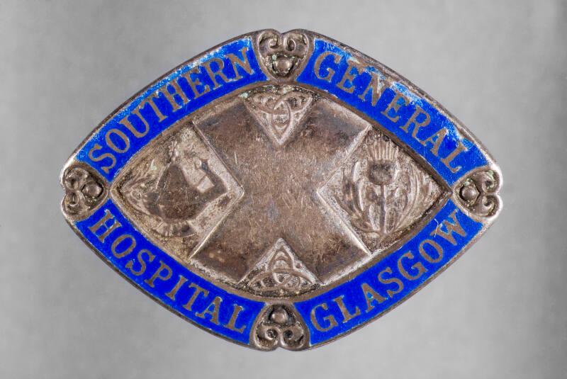 Southern General Hospital Glasgow Nurse's Badge