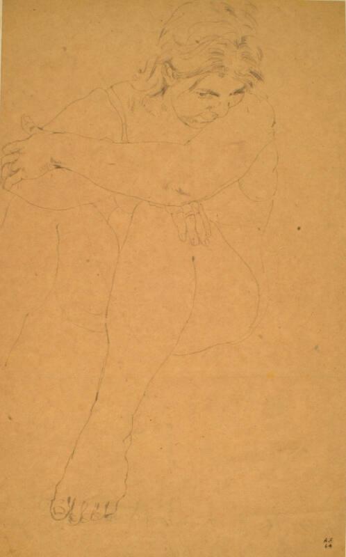 Figure Study of Helen by Alexander Fraser