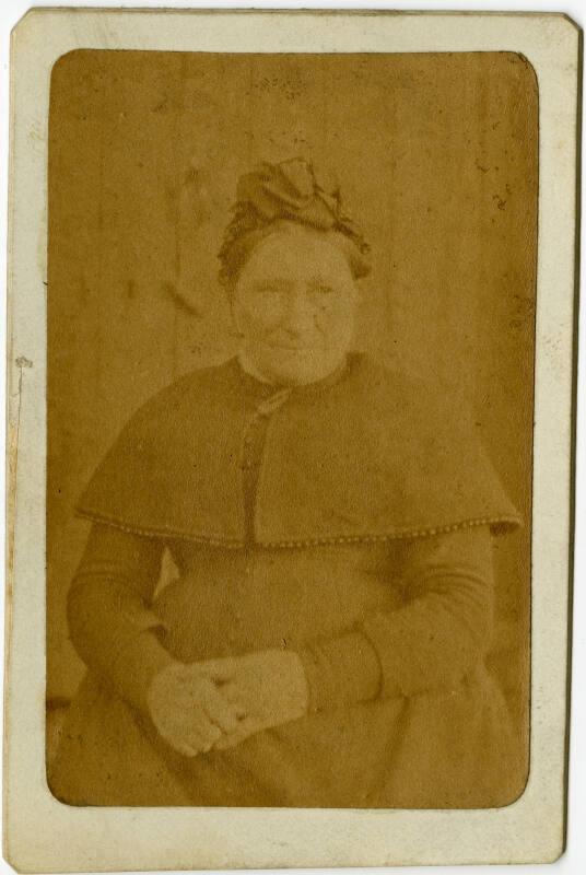 Portrait of James McBey's Maternal Grandmother (Early Photographs & Sketches)